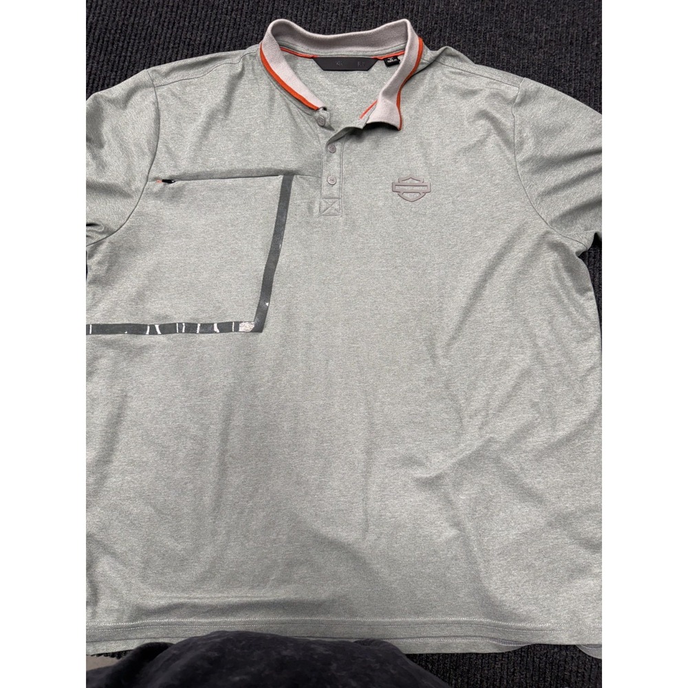 Harley-Davidson Men's Zipper Pocket Polo β XXL